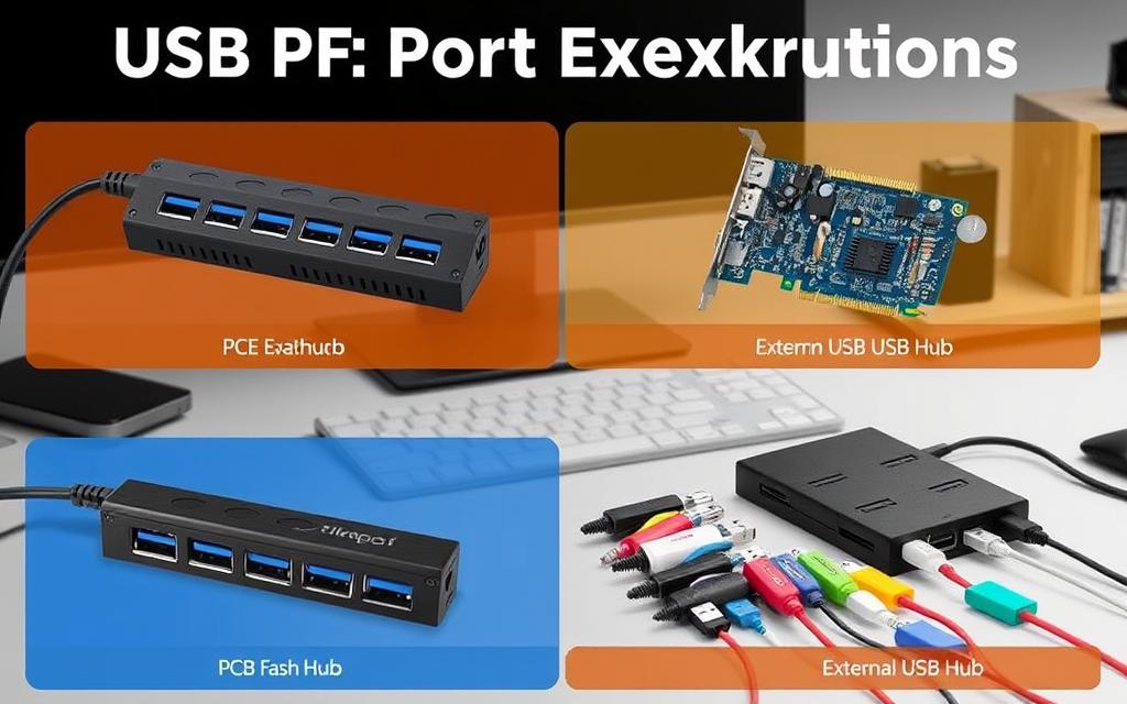 USB port expansion options