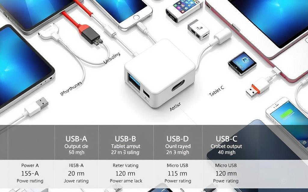 USB power requirements and device charging needs