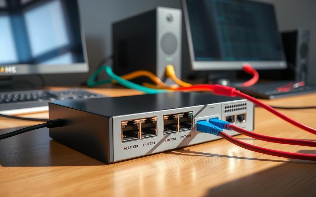 connect computers using switch