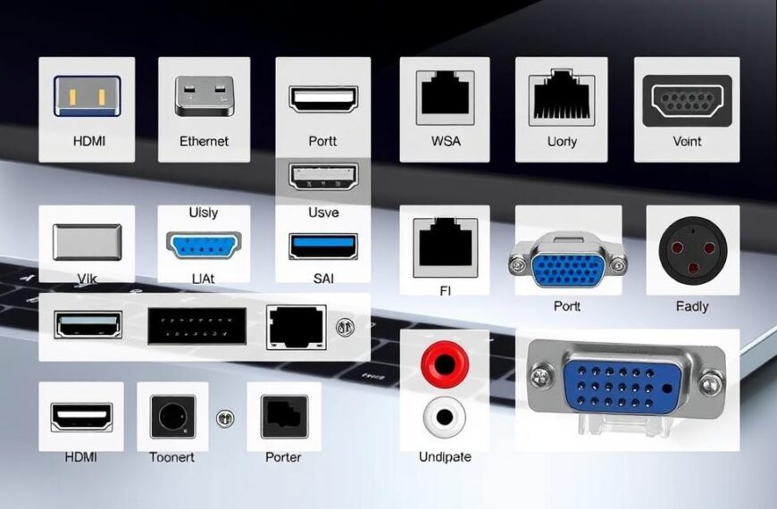 how many types of ports are there in computer