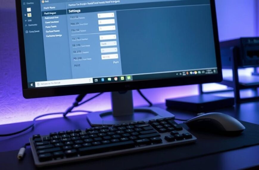 how to check computer port number