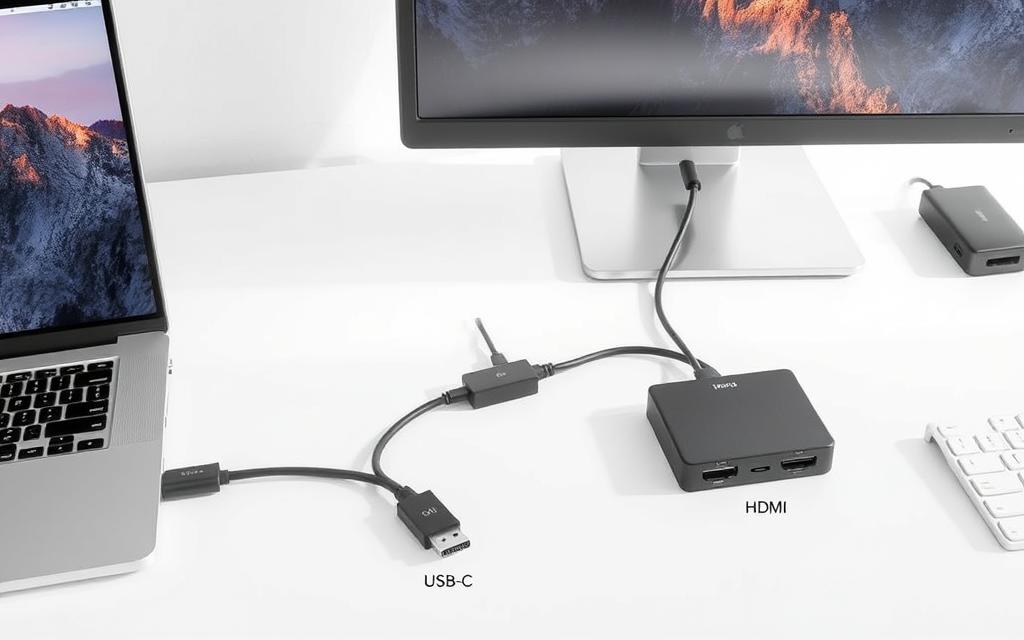 how to connect hdmi to computer without hdmi port