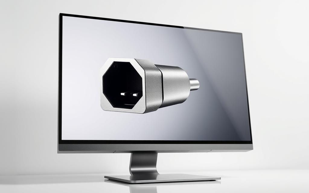 DC Port on Computer Monitor