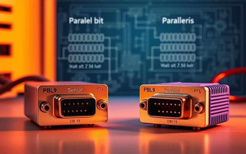 serial and parallel ports comparison