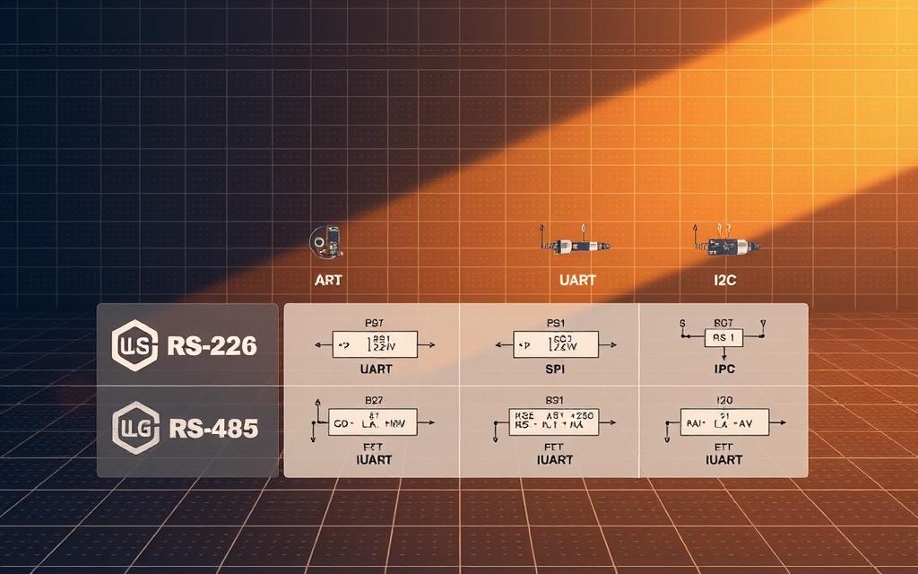 serial communication protocols comparison