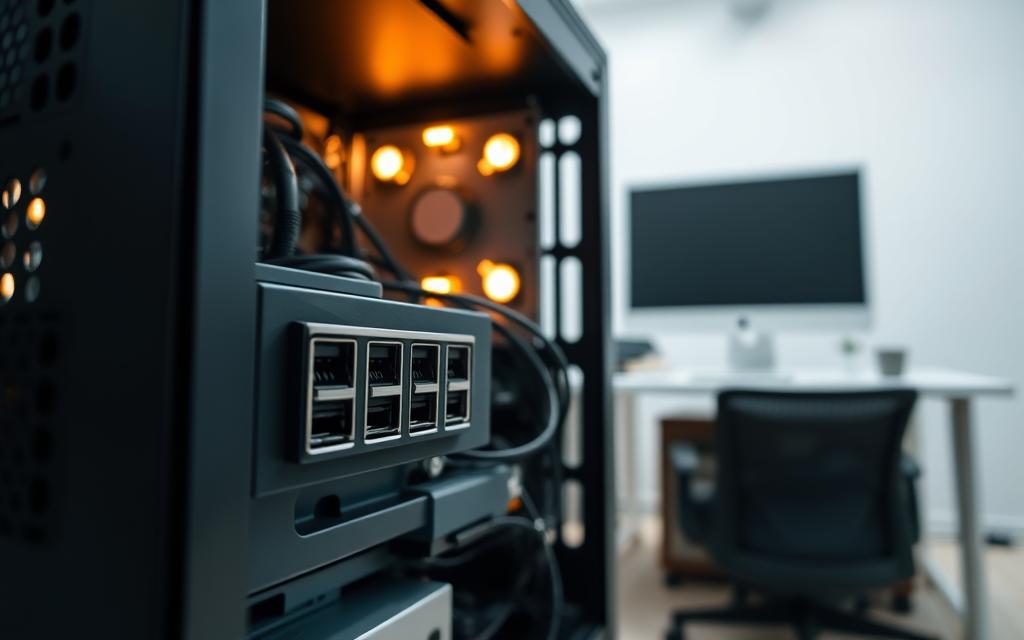 USB ports on desktop computers