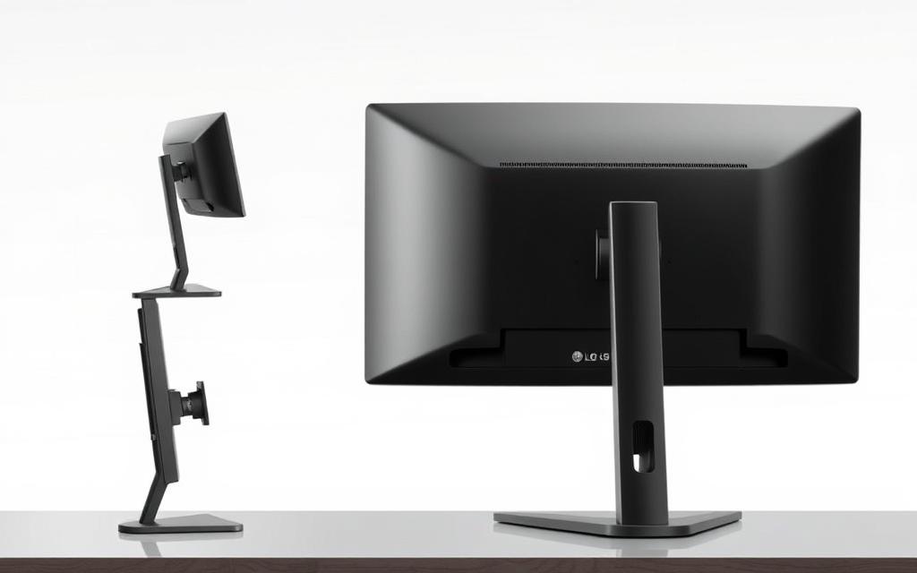 LG UltraFine 32UN880 monitor ergo stand