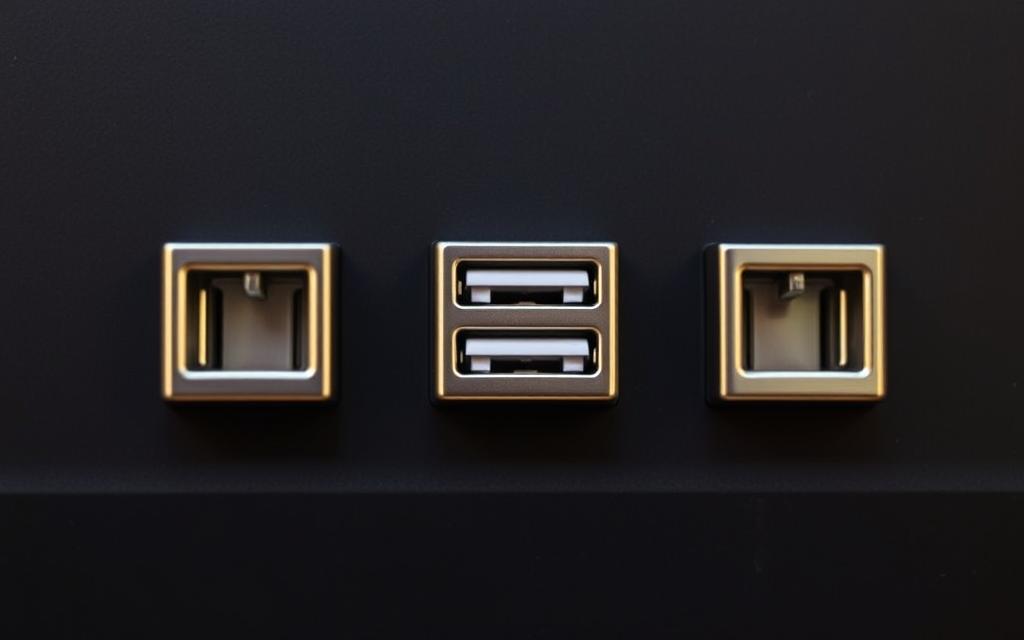 USB ports