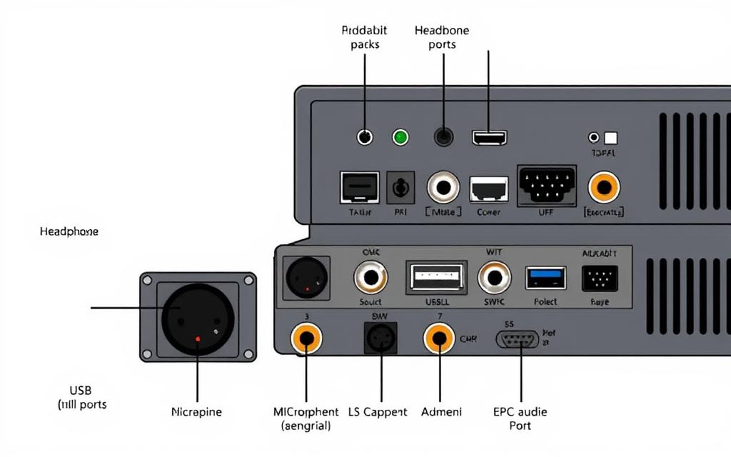 computer audio ports