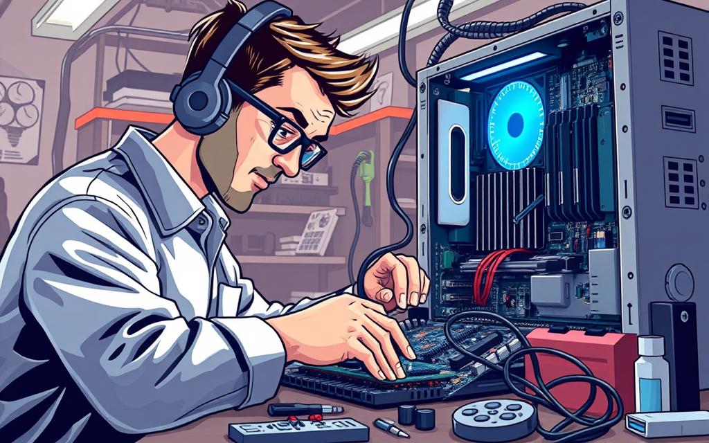 computer repair usb port