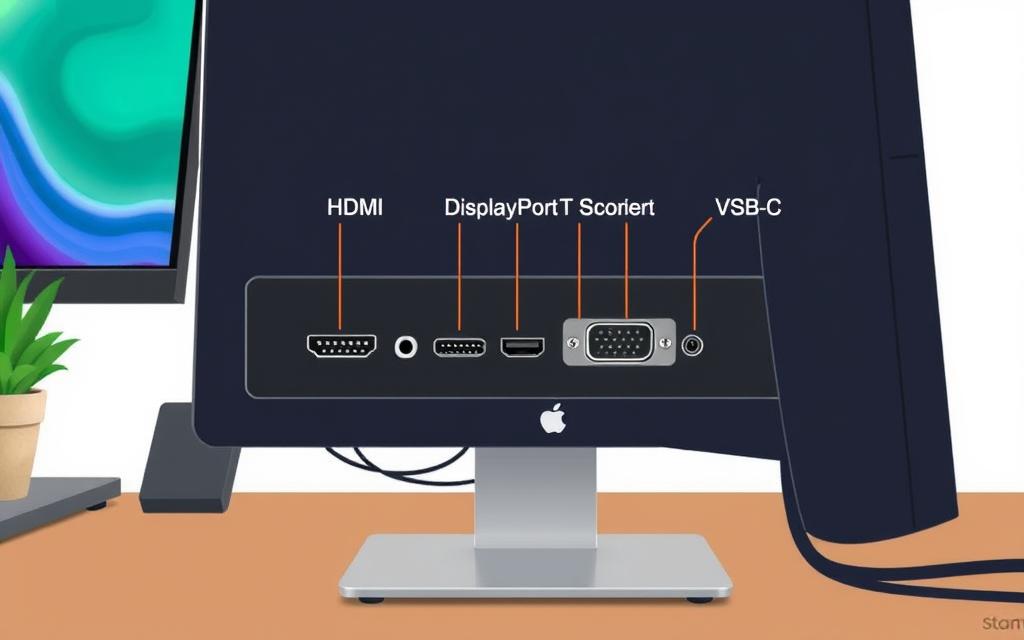 monitor connection ports