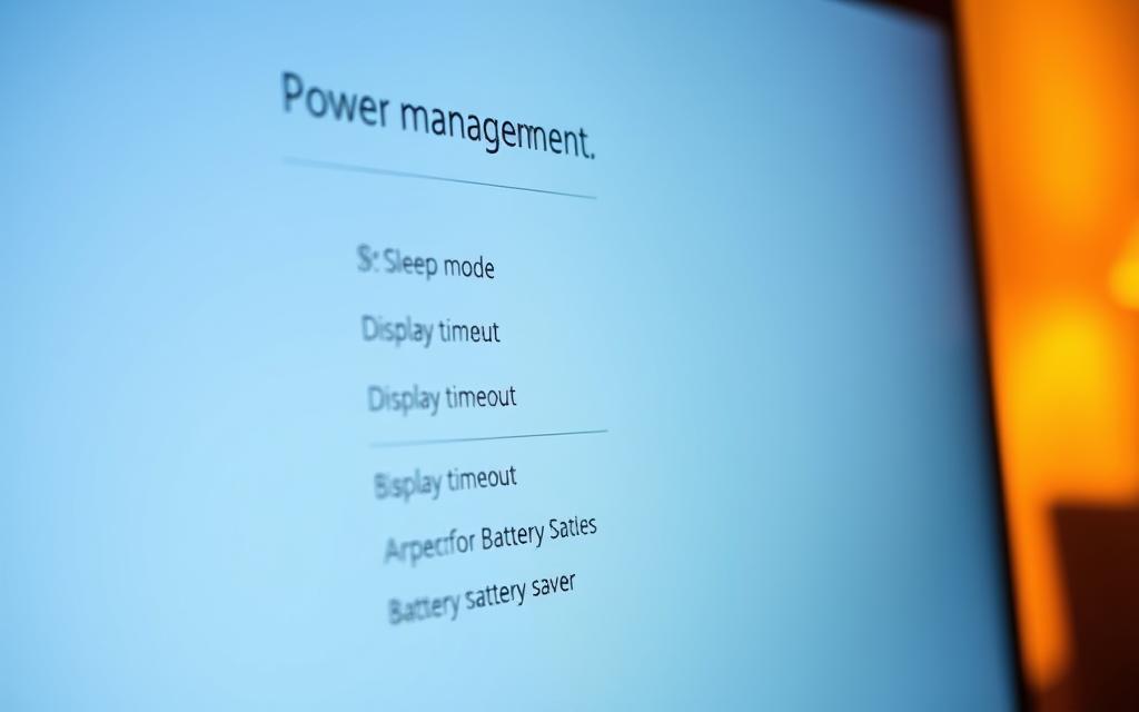 power management settings