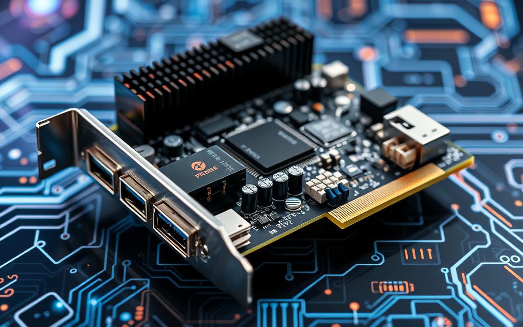 PCIe USB expansion card