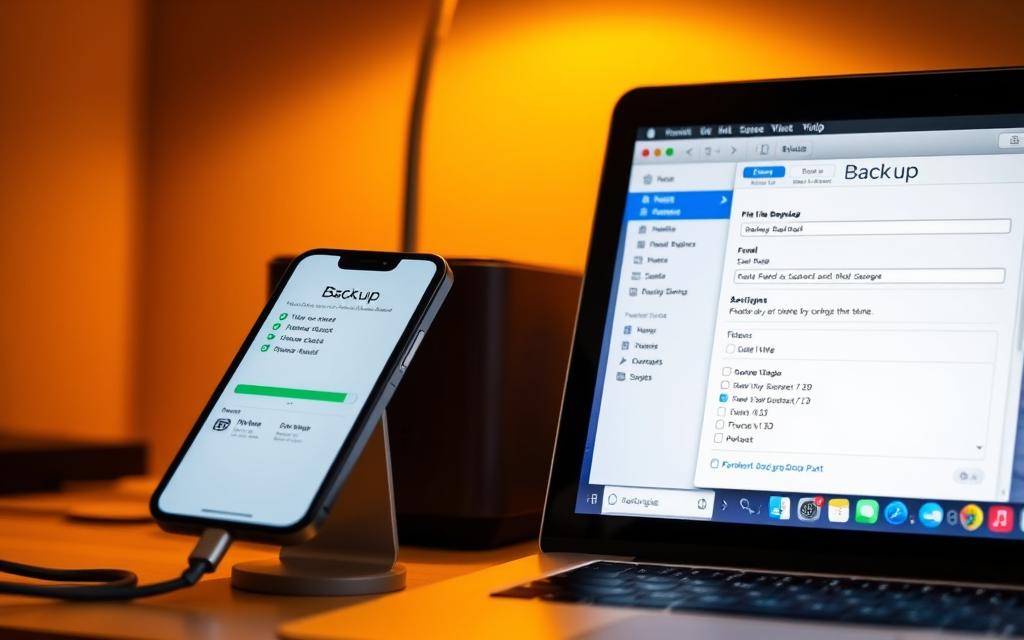 backup to pc with broken charging iphone port