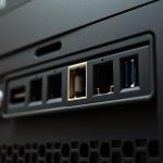 front usb ports on pc loose