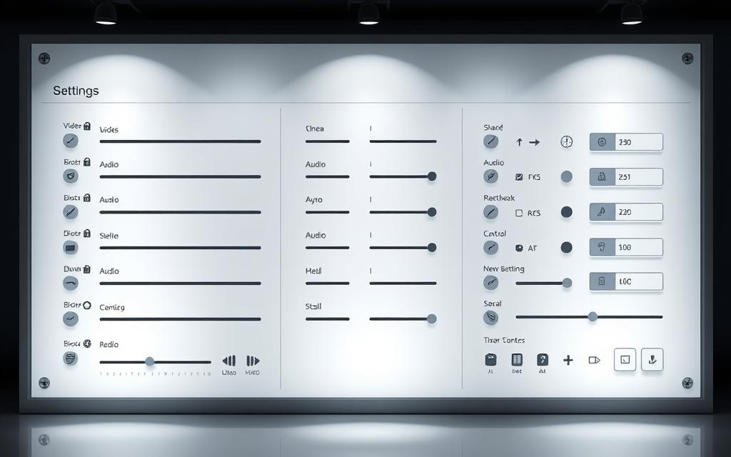 graphical settings