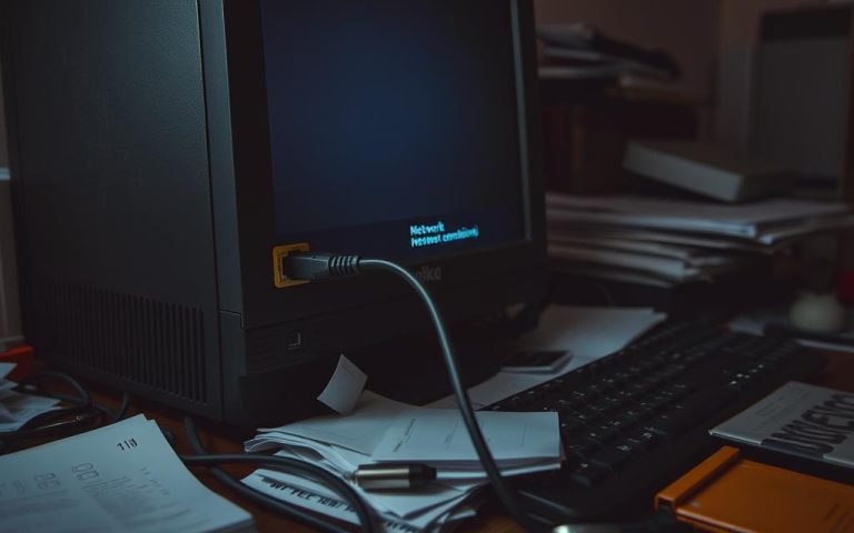 if new pc cant conect to lan what port issue