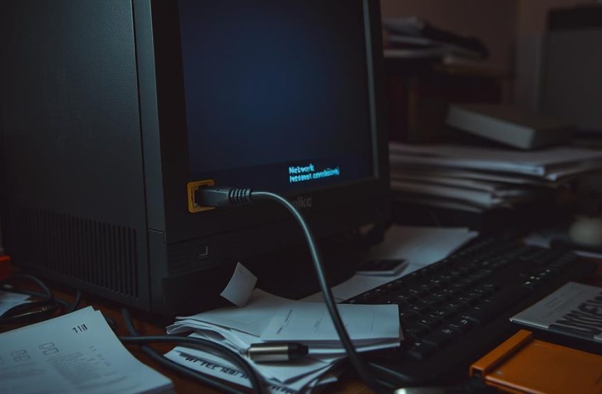 if new pc cant conect to lan what port issue