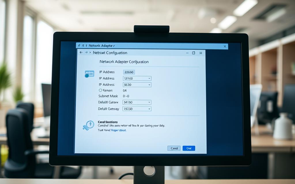 network adapter settings