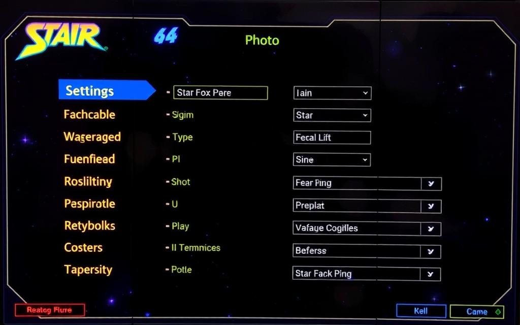star fox 64 pc settings star fox 64 pc settings