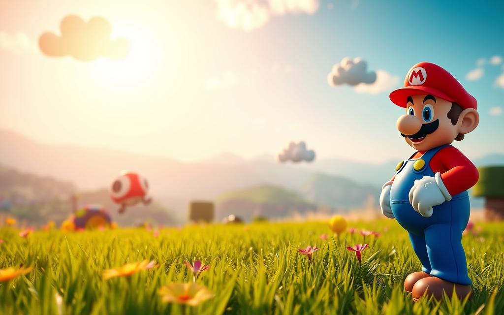 HD textures Super Mario 64 PC port