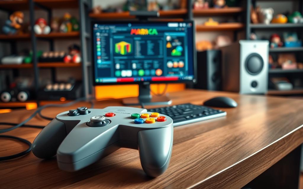 Mario 64 controller configuration setup