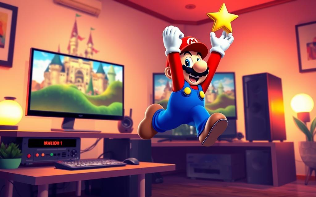 Super Mario 64 PC gameplay optimisation