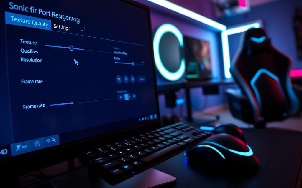 sonic pc port optimisation settings